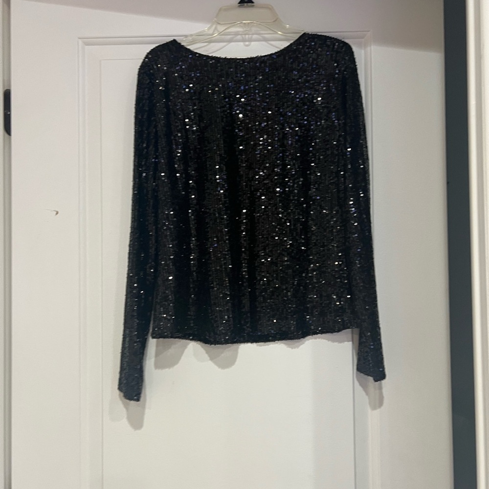Halogen Sequin Top